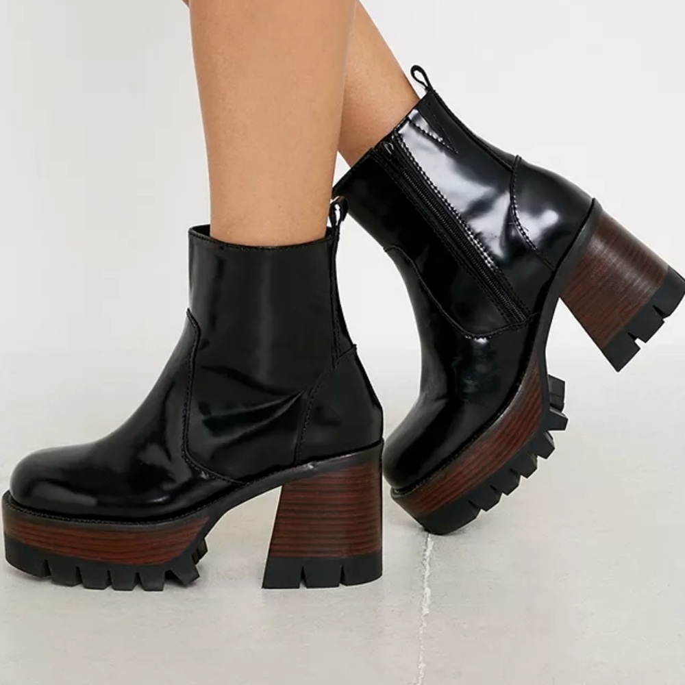 Jeffrey Campbell Quavo Platform Bootie - Picture 1 of 10